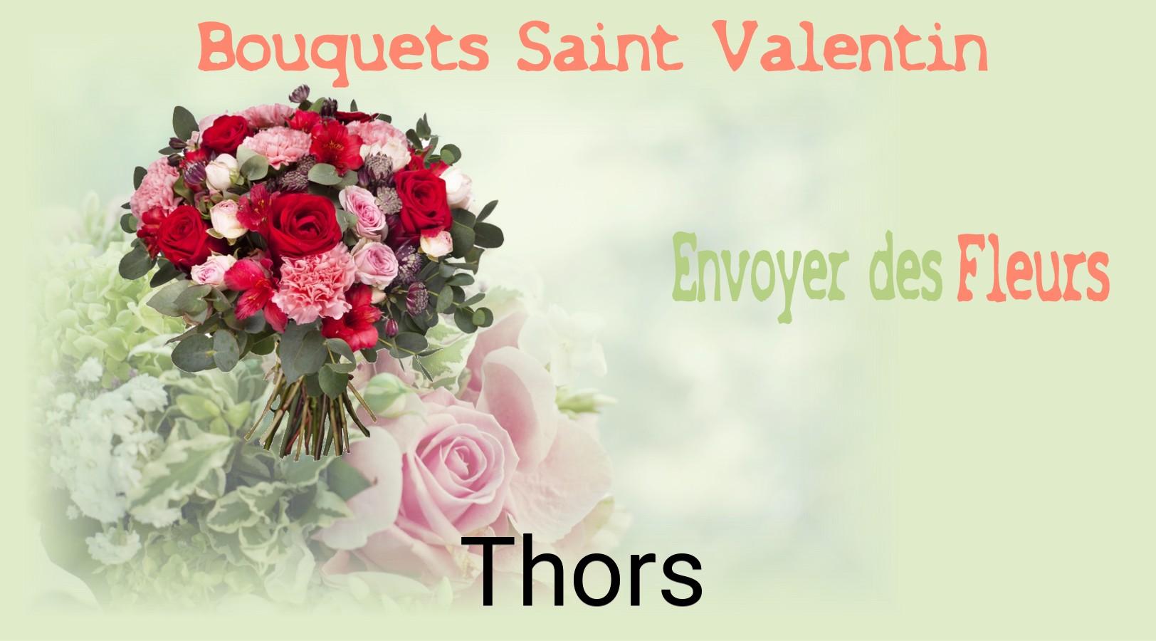 Roses de Saint-Valentin livrées à Thors